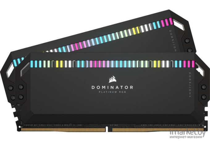 Оперативная память Corsair Dominator Platinum RGB 2x32GB DDR5 5600MHz (CMT64GX5M2B5600C40)