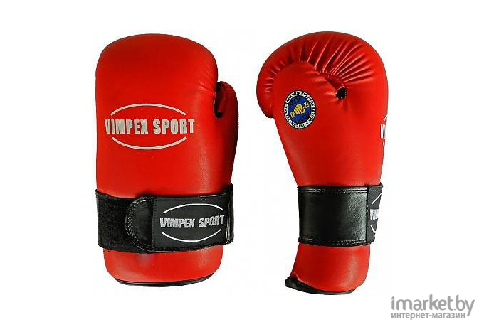 Перчатки для тхэквондо Vimpex Sport 1552-2-ITF L красный