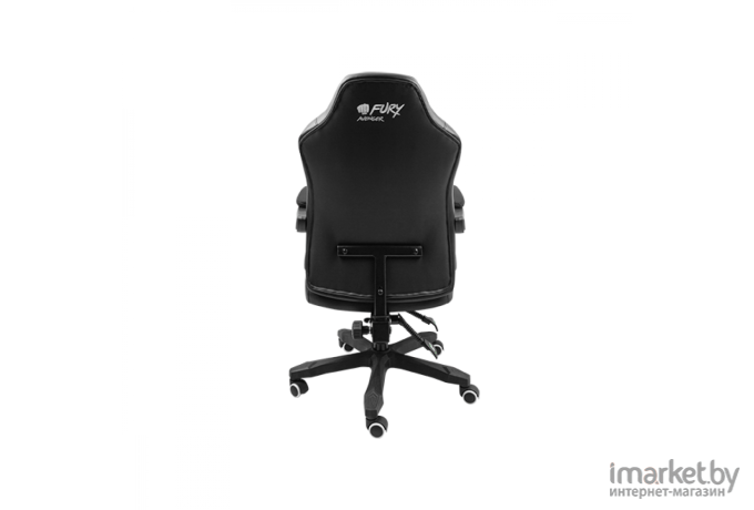 Кресло компьютерное Fury Avenger M+ Black/White (NFF-1710)