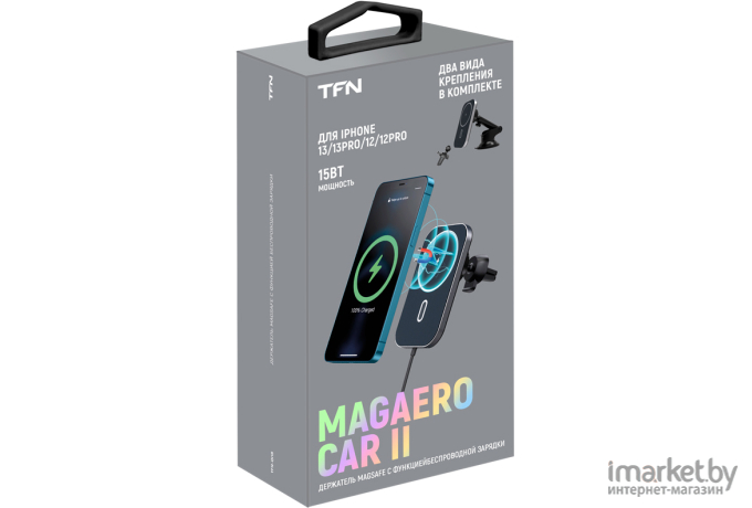 Беспроводное зарядное устройство TFN MagAero Car (TFN-QI18)