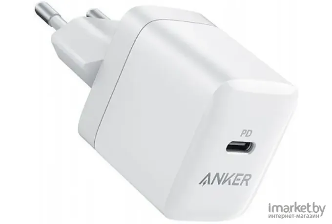 Сетевое зарядное устройство Anker PowerPort 3 PD A2631 20W белый (ANK-A2631G21-WT)