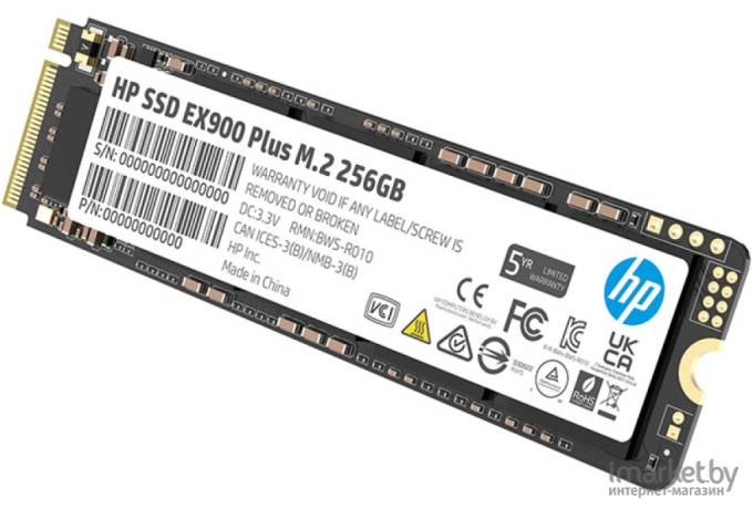 SSD HP M.2 256Gb EX900 Plus Series (35M32AA#ABB)