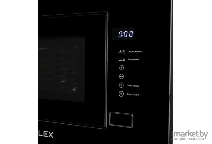 Микроволновая печь Lex Bimo 20.01 INOX нержавеющая сталь/черный (CHVE000002)