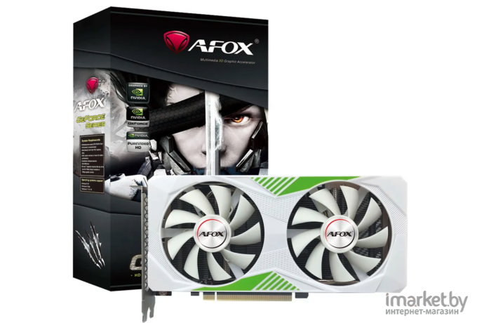 Видеокарта AFox GeForce RTX 3060 Ti 8GB GDDR6 (AF3060TI-8192D6H4)