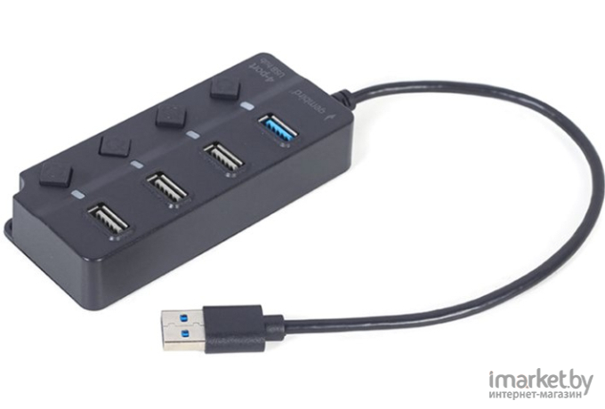 USB-хаб Gembird 1xUSB3.1+3xUSB2.0 (UHB-U3P1U2P3P-01)
