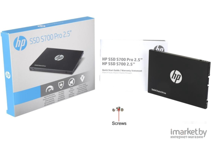 Жесткий диск (накопитель) HP SSD 2.5 512Gb S700 Pro Series (2AP99AA)