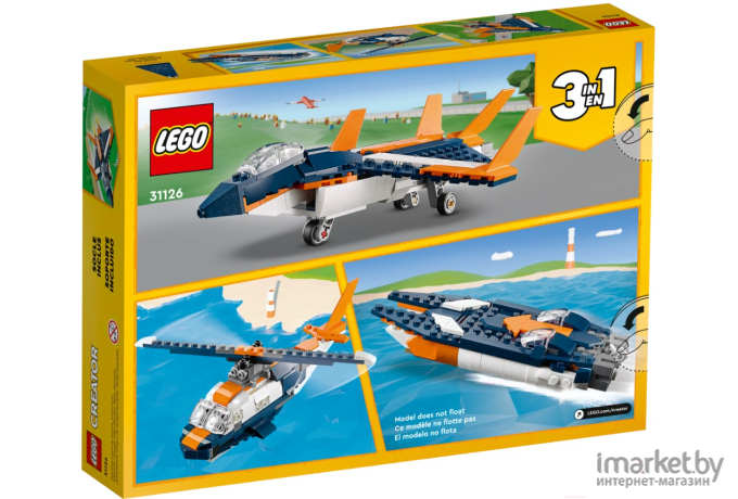 Конструктор Lego Creator Supersonic-jet (31126)