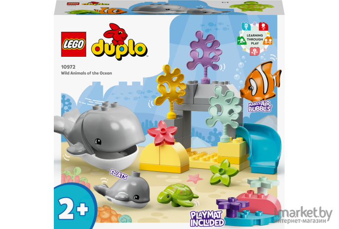 Конструктор Lego Duplo Town Wild Animals of the Ocean (10972)