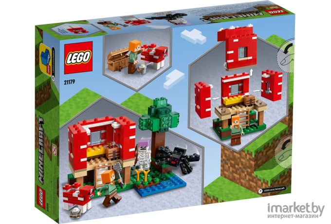 Конструктор Lego Minecraft Грибной дом (21179)