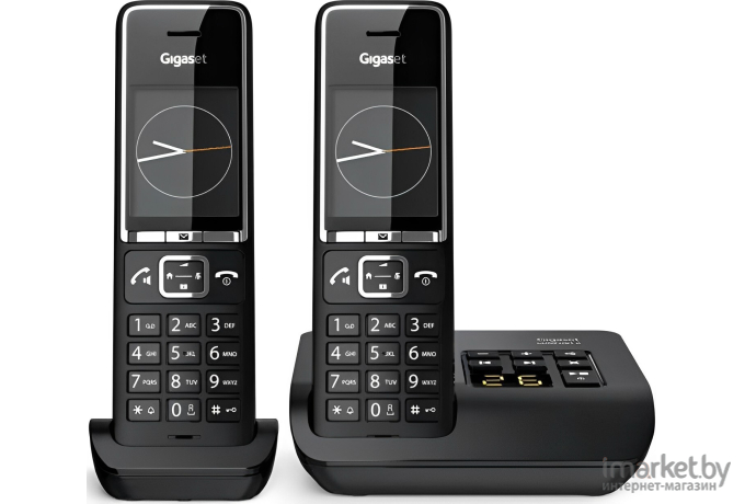 Радиотелефон Gigaset Comfort 550A DUO RUS черный (L36852-H3021-S304)