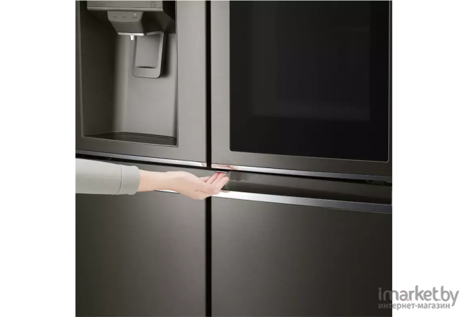 Холодильник LG GR-X24FMKBL Черный