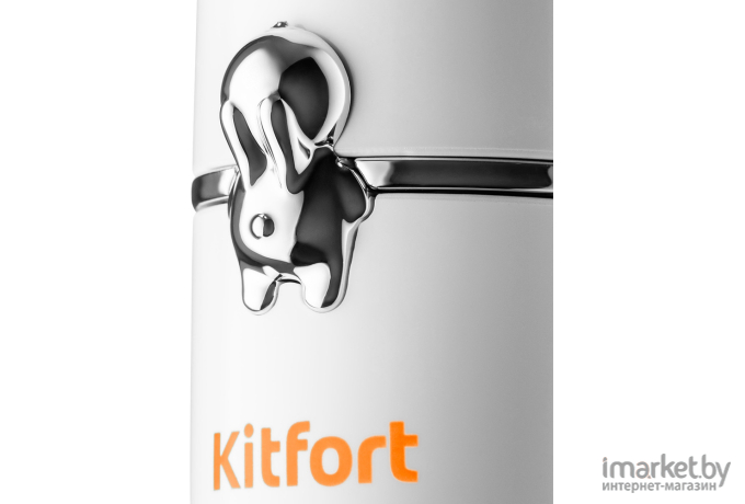 Беспроводной мини-вентилятор KITFORT KT-405-3 бело-оранжевый