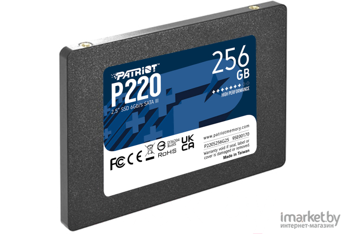 Жесткий диск (накопитель) SSD Patriot SATA III 256Gb P220S256G25