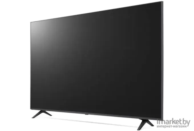 Телевизор LG 55 55UQ80006LB металлический серый