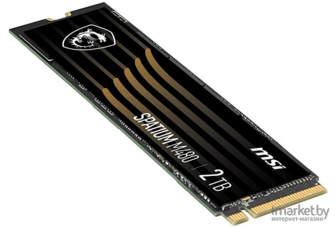 SSD-накопитель MSI Spatium M480 HS 2TB (S78-440Q100-P83)