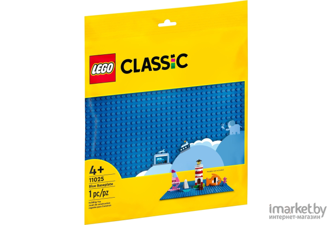 Конструктор Lego Classic Синяя базовая пластина (11025)