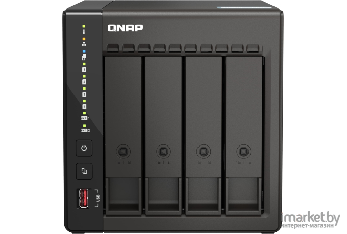 Сетевое хранилище Qnap NAS Original TS-453E-8G