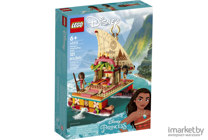 Конструктор LEGO Disney Лодка-путешественник Моаны (43210)