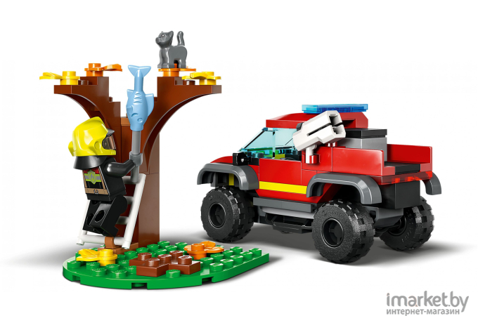 Конструктор LEGO City Спасательный пожарный внедорожник (60393)