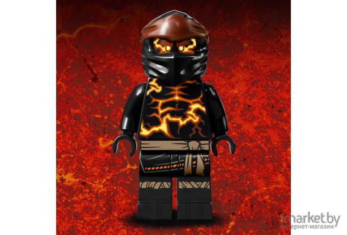 Конструктор LEGO Ninjago Шквал Кружитцу-Коул (70685)