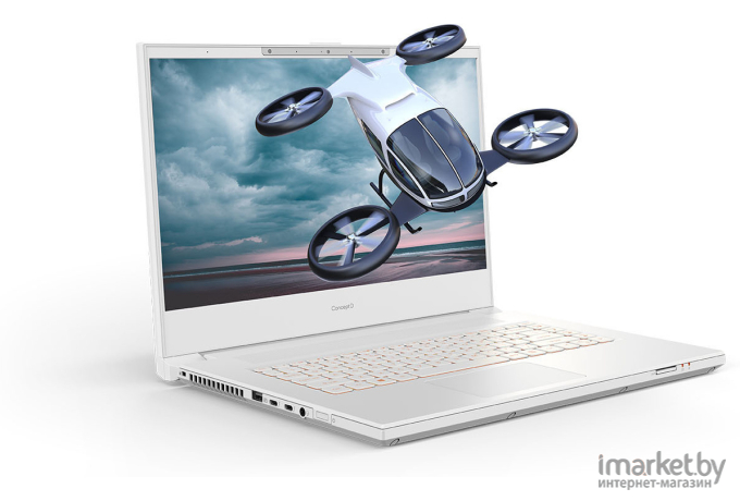 Ноутбук Acer ConceptD 7 CN715-73G-73ZX белый (NX.C75ER.001)