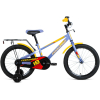 Детский велосипед Forward Meteor 18 2022 серый/желтый (IBK22FW18267)
