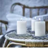 Набор ароматических свечей Ikea Эмлик ваниль светло-бежевый (805.023.09)