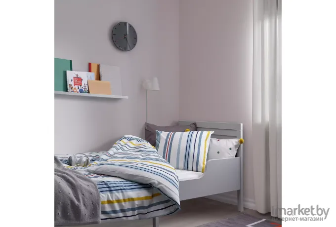 Постельное белье Ikea Наттслэнда полоска/разноцветный (305.080.02)