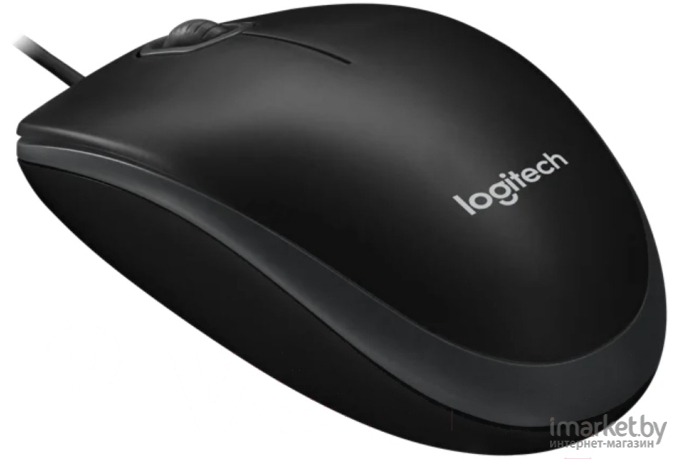 Мышь Logitech B100 черный (910-006605)