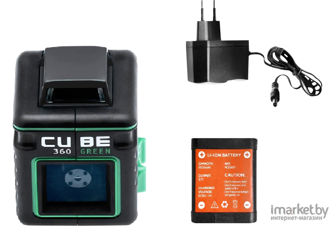 Лазерный уровень ADA Instruments Cube 360 Basic Edition Green (А00672)