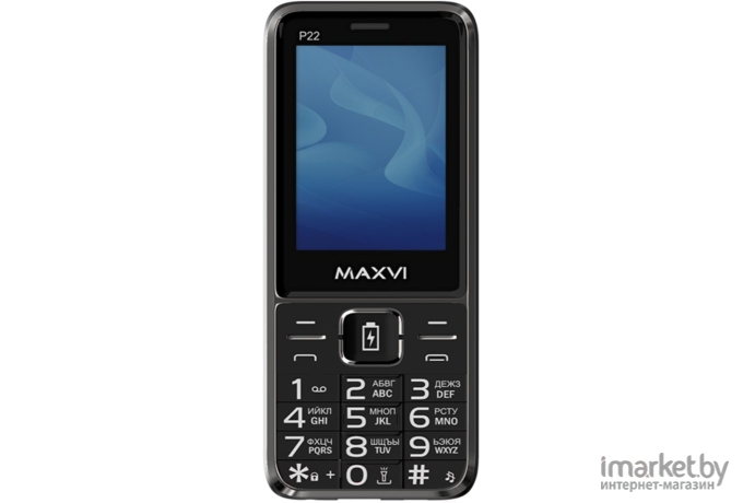 Мобильный телефон Maxvi P22 Black