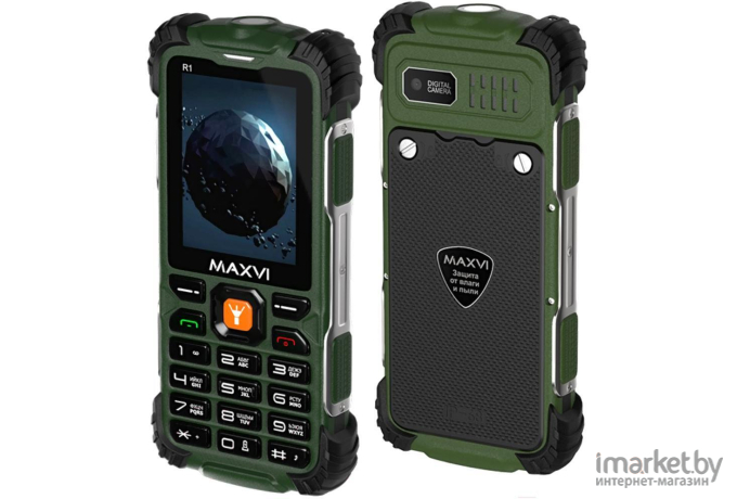 Мобильный телефон Maxvi R1 Green