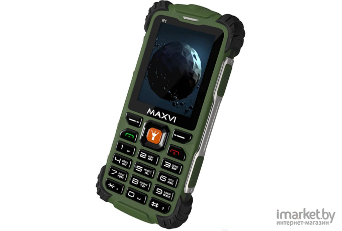 Мобильный телефон Maxvi R1 Green
