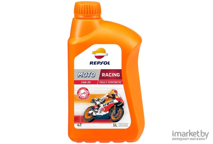 Моторное масло Repsol Moto Racing 4T 15W50 1л