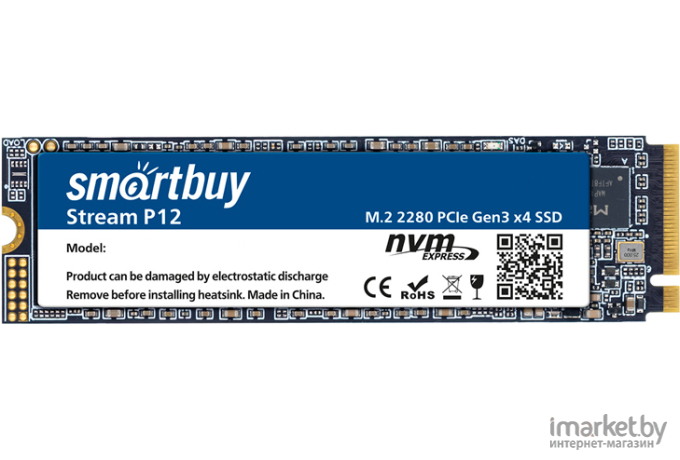 Накопитель SSD SmartBuy Stream P12 512GB (SBSSD512-STP12-M2P3)