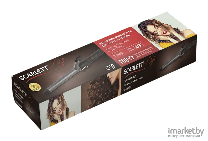 Щипцы для завивки волос Scarlett SC-HS60010 Black