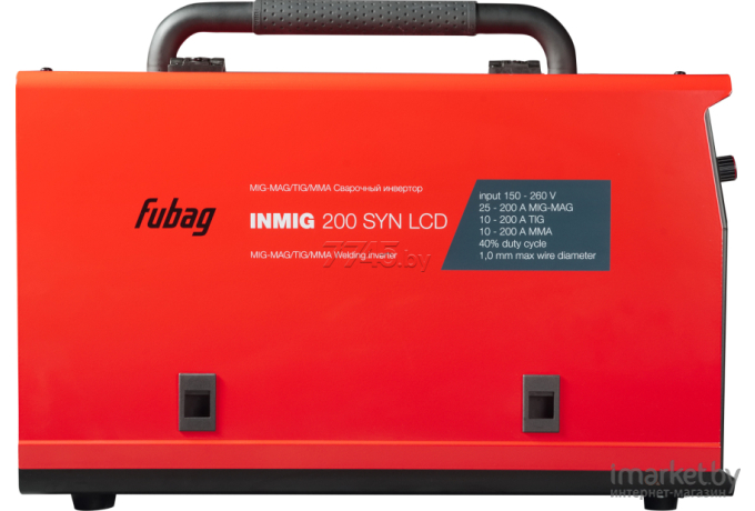 Сварочный полуавтомат Fubag INMIG 200 SYN LCD с горелкой (31590.1)