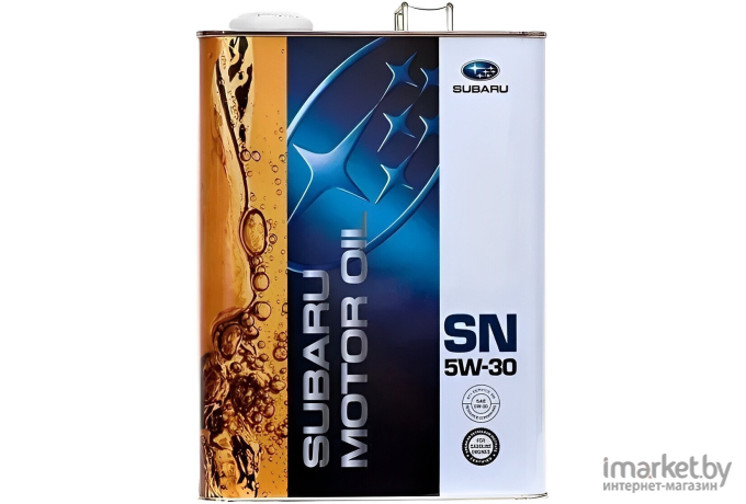Масло моторное Subaru Motor Oil SN 5W30 4л
