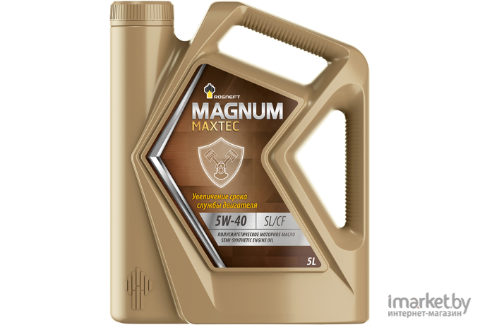 Моторное масло Роснефть Magnum Maxtec 5W40 5л
