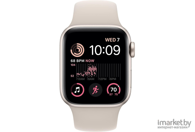 Смарт-часы Apple Watch SE2 40mm Starlight M/L A2722 (MNT63LL/A)