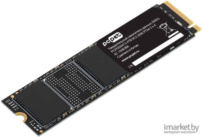 Накопитель SSD PC Pet PCI-E 3.0 x4 4TB OEM (PCPS004T3)