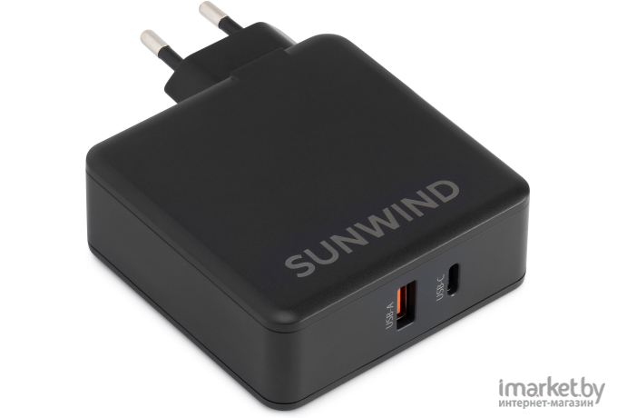 Сетевое зарядное устройство SunWind SWWB0 5A черный (SWWB0H1100BK)