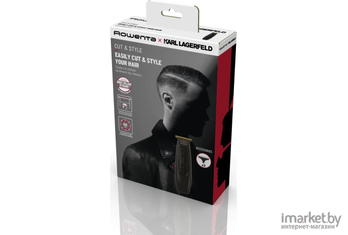 Машинка для стрижки волос Rowenta Cut Style Stylization Karl Lagerfeld TN182LF0