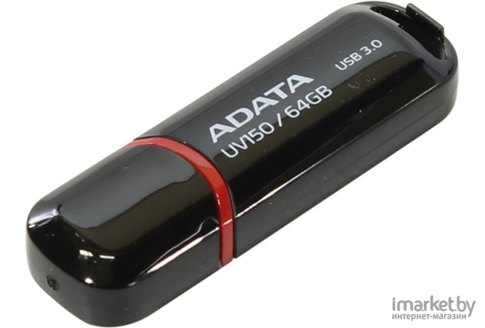 USB Flash A-Data DashDrive UV150 64GB (AUV150-64G-RBK)