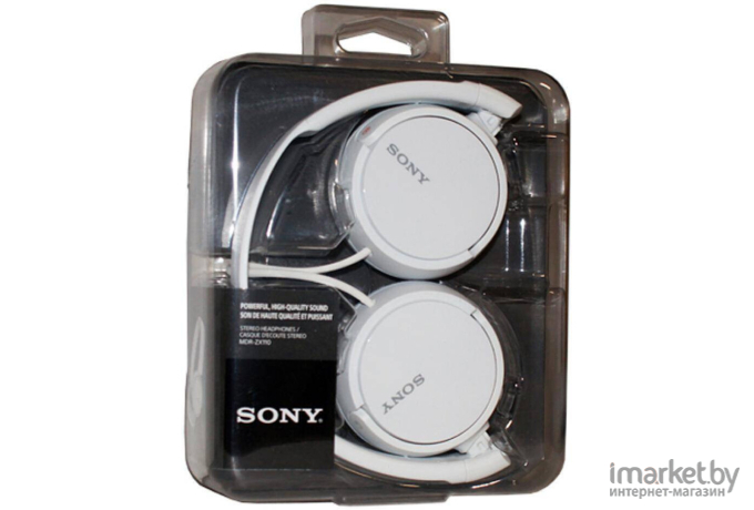 Наушники (Гарнитура) Sony MDR-ZX110AP