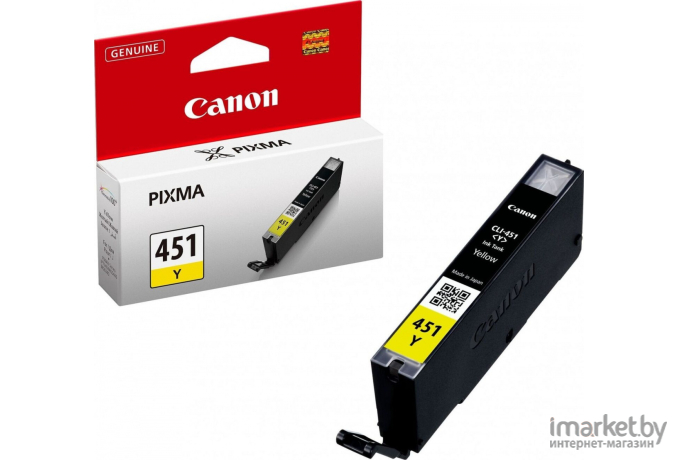 Картридж для принтера Canon CLI-451Y