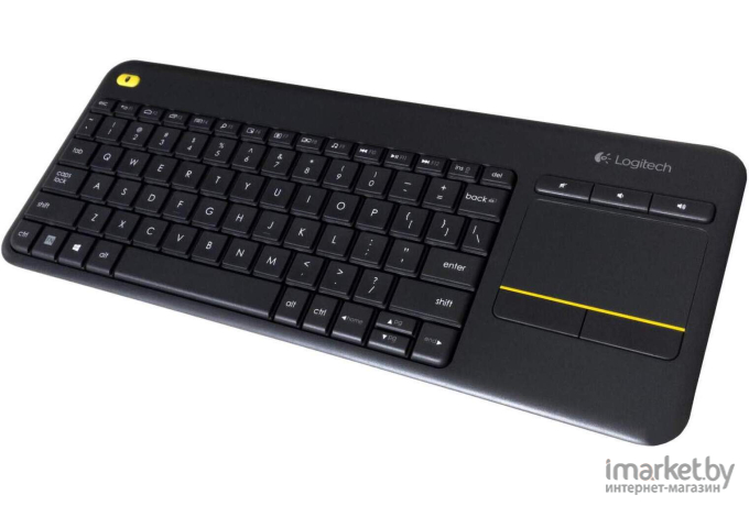 Клавиатура Logitech K400 Plus черный (920-007147)