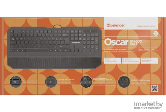Клавиатура Defender Oscar SM-600 Pro