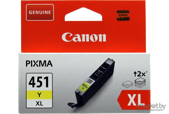 Картридж для принтера Canon CLI-451Y XL