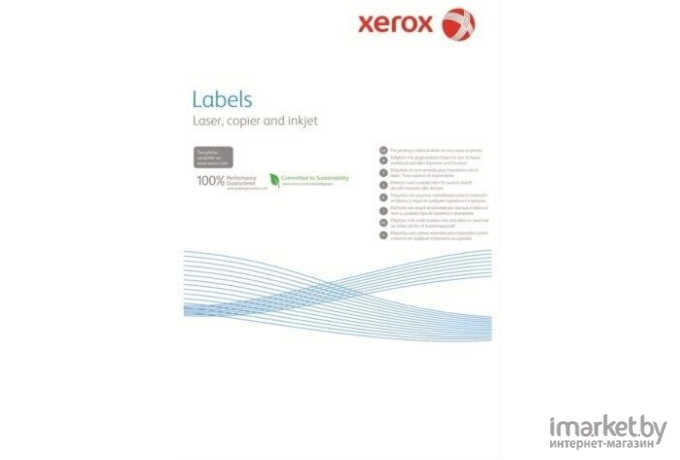 Фотобумага Xerox матовая самоклеящаяся A4 60г/кв.м 100л 1дел (003R97400)